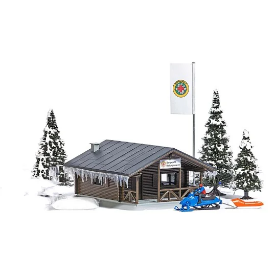 Busch_1086-Busch 1086 Poste de secours en montagne - Busch_1086