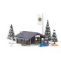 Busch 1086 Mountain Rescue Post Busch_1086-Busch 1086 Mountain Rescue Post