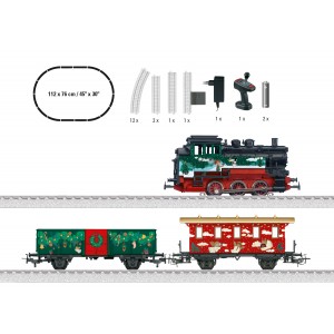 Marklin 29124 Coffret de départ train de Noël avec locomotive vapeur - Start up Marklin Marklin_29124 - 1