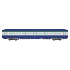 Ree Modeles VB403 Voiture voyageurs DEV AO Couchettes, SNCF, B9c9, Bleue/Gris, logo encadré, ep.IV-V Ree Modeles VB-403 - 1