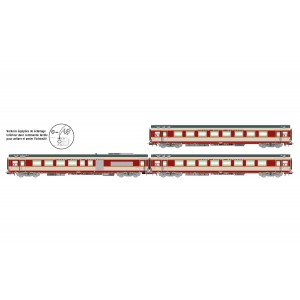 Jouef HJ4192 Set de 3 voitures voyageurs Grand Confort TEE Le Kléber, SNCF, A8u / Vru / A4Dtux, éclairées Jouef HJ4192 - 1