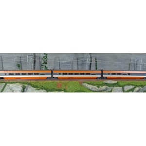 Jouef HJ3014 Set de 3 voitures intermédiaire TGV Sud-Est, version inaugurale 1981, SNCF, 1ere, 2eme classe et bar Jouef HJ3014 -