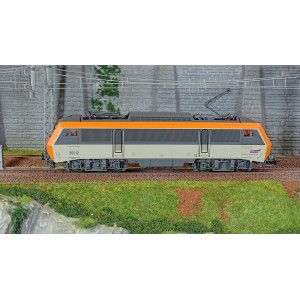 Jouef HJ2443 Locomotive électrique BB 26212, SNCF, livrée grise/orange, logo Casquette Jouef HJ2443 - 2