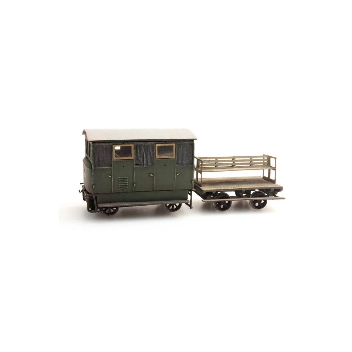 Artitec 20.180.01 Railcar with trailer - Arti_20.180.01