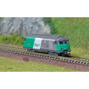 Azar L01-FR2D Locomotive diesel BB 67478, SNCF, livrée FRET, logo casquette, digitale, échelle Z AZAR Models AZAR_L01-FR2D - 3