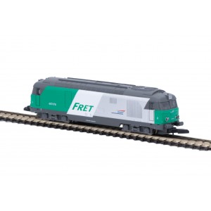 Azar L01-FR2A Locomotive diesel BB 67478, SNCF, livrée FRET, logo casquette, échelle Z AZAR Models AZAR_L01-FR2A - 4