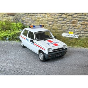 Ree Modeles CB167 Voiture Renault R5 Alpine Turbo 1981, Police Ree Modeles CB-167 - 1