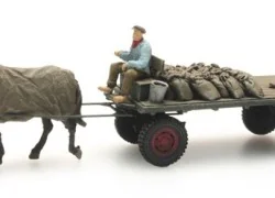 Artitec 387.276 Coal cart with horse