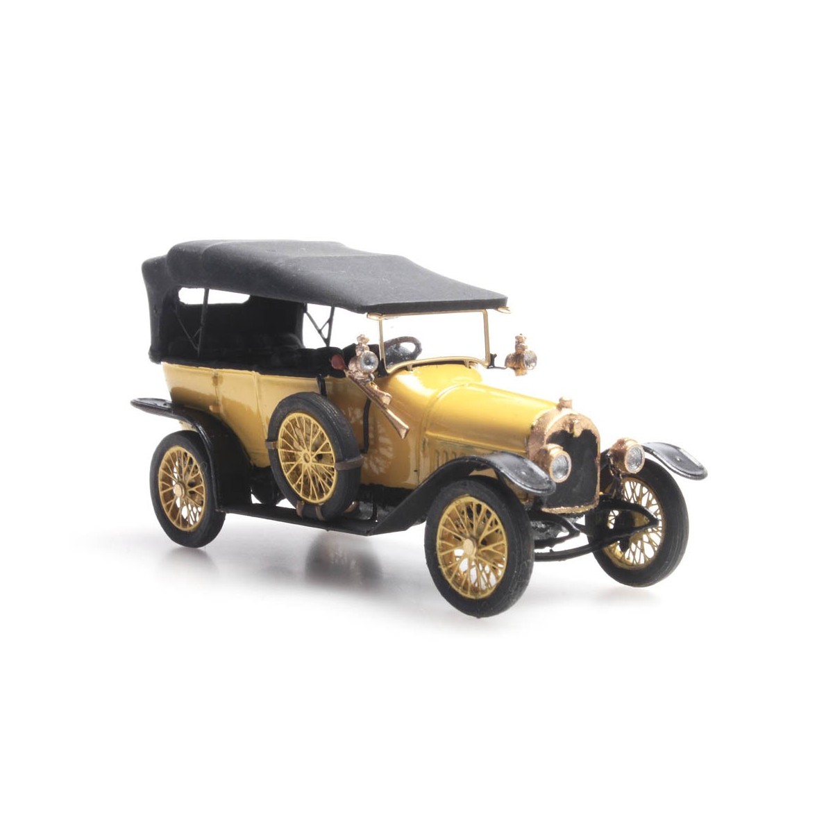 Artitec 387.406 Audi 10/28 Yellow Car - Arti_387.406