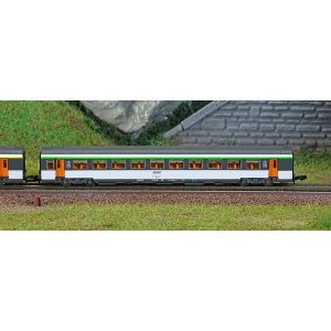 Azar V01-ORP1 Set de voitures Corail VTU, 1ère + 2ème classe, SNCF, échelle Z AZAR Models AZAR_V01-ORP1 - 3