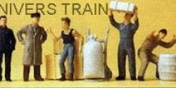 Preiser 14147 Figures, warehouse staff - Preiser - Preiser_14147