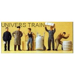 Preiser 14147 Figures, warehouse staff - Preiser - Preiser_14147