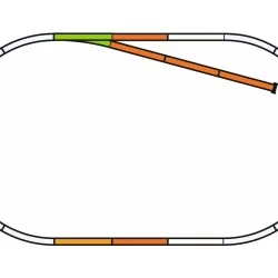 Piko 55311 Set de voies B avec ballast Piko Piko_55311 - 1