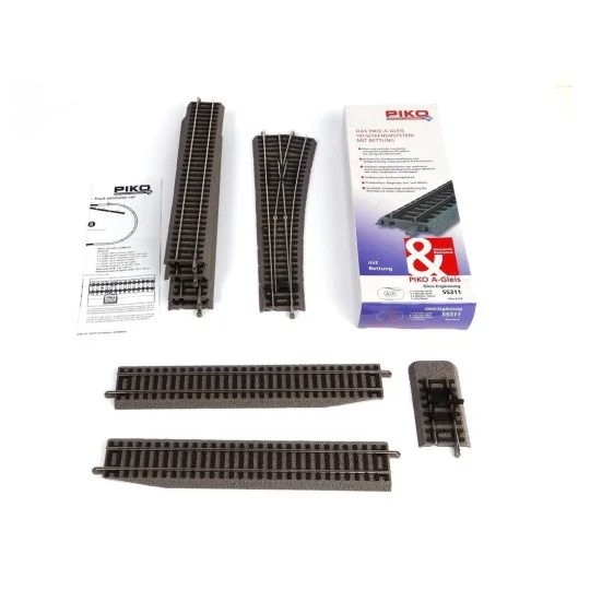 Piko_55311-Piko 55311 B Track Set with Ballast