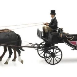 Artitec 387.423 Calèche ouverte avec chevaux et cocher Artitec Arti_387.423 - 1