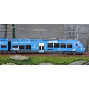 LS Models 10089S Autorail AGC B 81661/81662, livré AURA, 3 caisses, digital sonore Ls models Lsm_10089S - 5