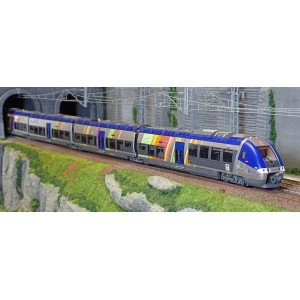 LS Models 10393S Autorail AGC B 82783/82784, livré TER ALSACE, 4 caisses, digital sonore Ls models Lsm_10393S - 6