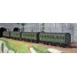 Marklin_42042-Marklin 42042 Set of 4 compartment cars, Prussian type, 3 axles, SNCF