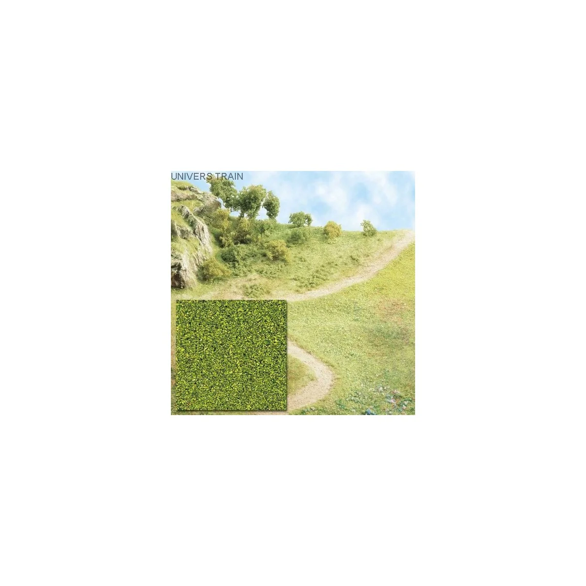 Busch 7052 Poudre de litière, flocage vert / jaune Busch Busch_7052 - 1