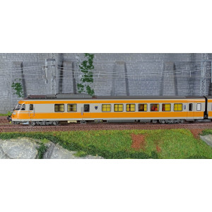 EPM E.22.15.04S Coffret rame complète RTG N°37, gris Béton 804 et Chamois 432, blason Tours, Caen, sonore EPM, Euro Passion Mode