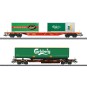 Marklin_47109-Marklin 47109 Set de 2 wagons de marchandises KLV "Carlsberg und Tuborg", AEE, DB AG
