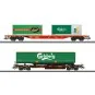 Marklin 47109 Set of 2 KLV freight wagons "Carlsberg und Tuborg", A... Marklin_47109-Marklin 47109 Set of 2 KLV freight wagons "Carlsberg und Tuborg", AEE, DB AG