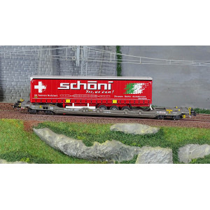 Roco 6600065 Wagon-poche T5, Hupac, chargé semi-remorque Schöni Roco Roco_6600065 - 2