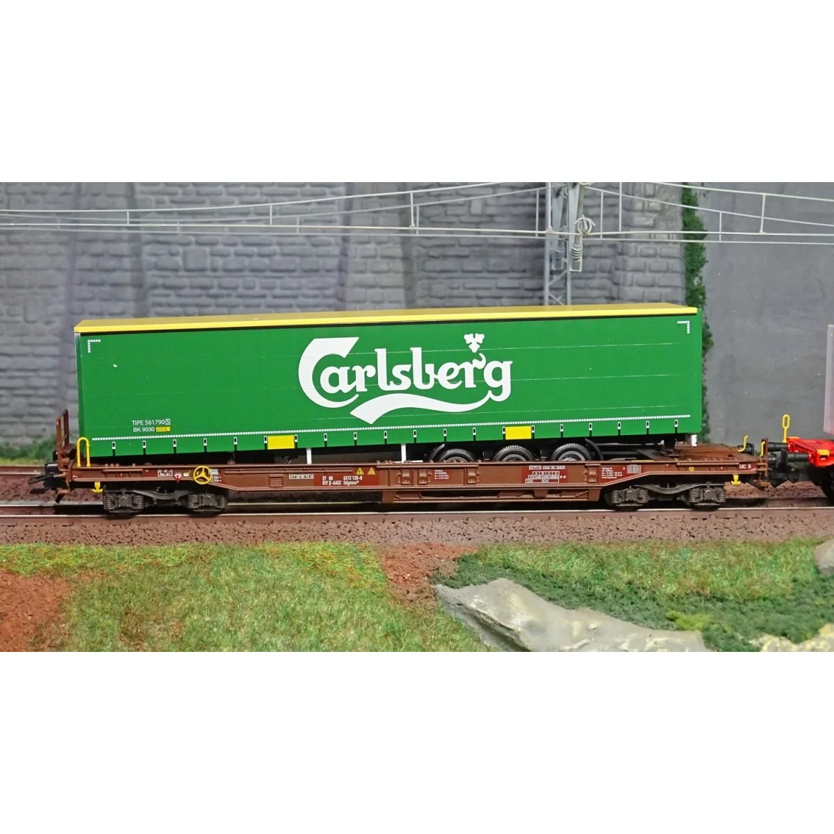 Marklin 47109 Set of 2 KLV freight wagons "Carlsberg und Tuborg", A...