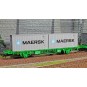 Marklin_47726-Marklin 47726 Set of 3 Lgns container wagons, SJ