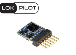 ESU 59827 Lokpilot V5 Micro DCC Decoder, 6-pin NEM651, direct plug,...