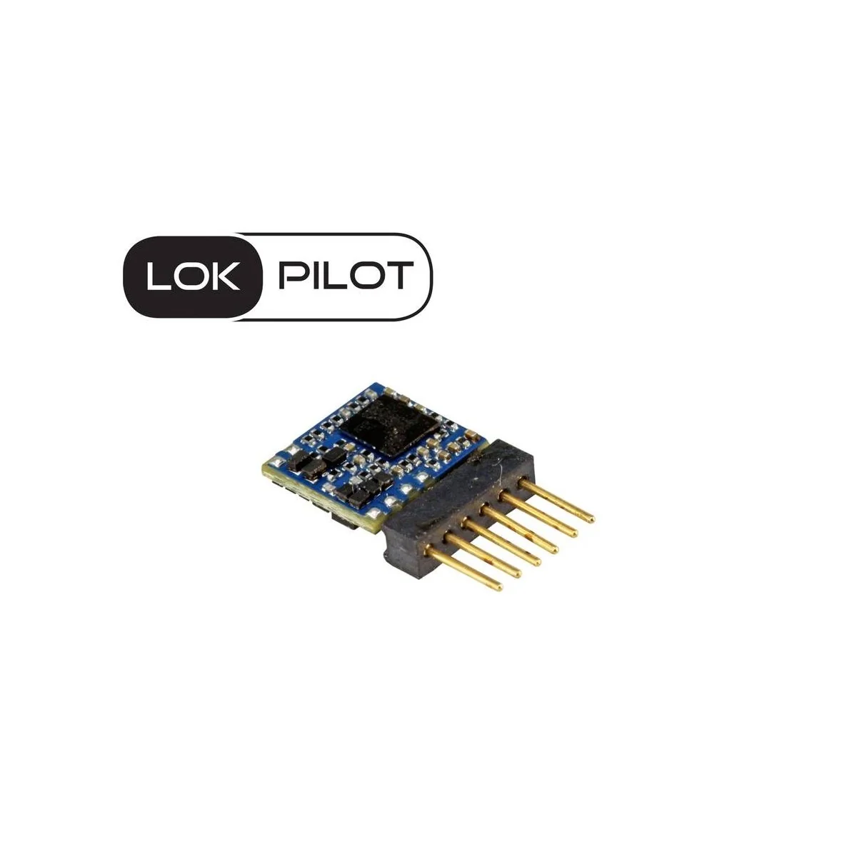 Esu 59827 Décodeur Lokpilot V5 Micro DCC, 6 broches NEM651, prise directe, pour locomotive Esu Esu_59827 - 1