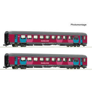 Roco 6200024 Set de 2 voitures voyageurs Voitures Corail, SNCF, Ouigo Roco Roco_6200024 - 6