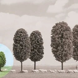 Busch 6227 Trees, Birch x2