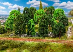 Faller 181524 Deciduous Trees, Assorted x15