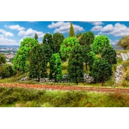 Faller 181524 Arbres Feuillus, assortis x15 Faller Faller_181524 - 1