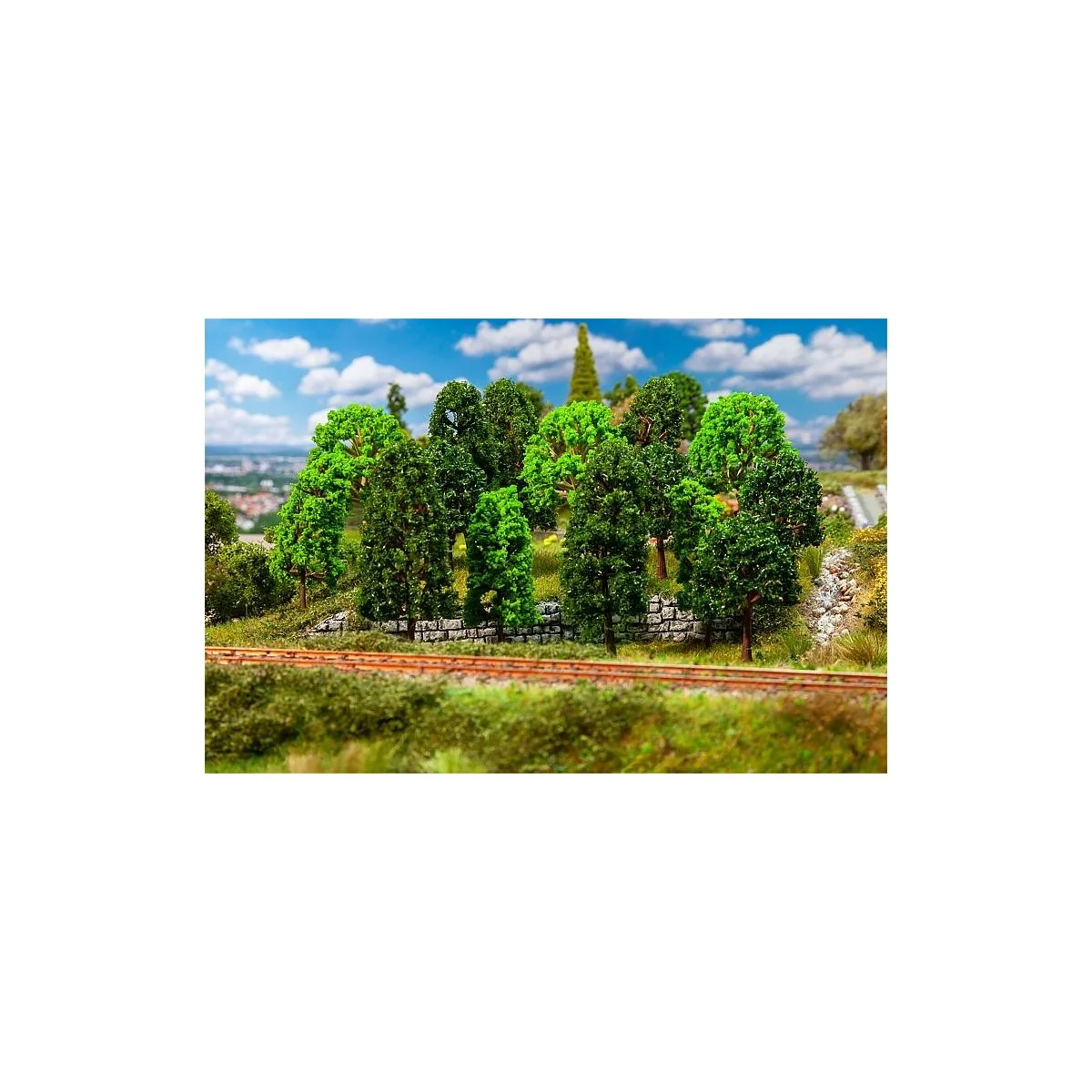 Faller 181524 Arbres Feuillus, assortis x15 Faller Faller_181524 - 1