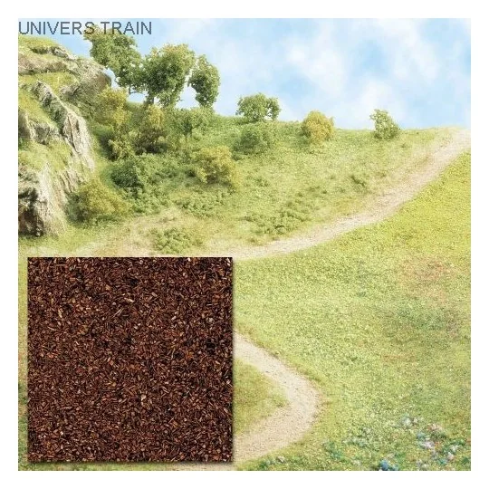 Busch 7056 Litter Powder, Brown Flock Coating - Busch - Busch_7056 Busch_7056-Busch 7056 Litter Powder, Brown Flock Coating - Busch_7056