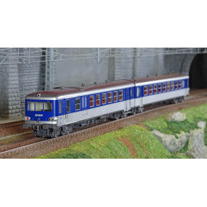 LS Models 11032S Autorail EAD X4638 - XR8650, bleu, TER SNCF, Nevers, digital sonore Ls models Lsm_11032S - 1