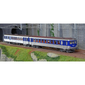 LS Models 11032 Autorail EAD X4638 - XR8650, bleu, TER SNCF, Nevers Ls models Lsm_11032 - 4