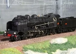 Ree Modeles MB-128 Steam Locomotive 5-141 E 234, SNCF, Grenoble