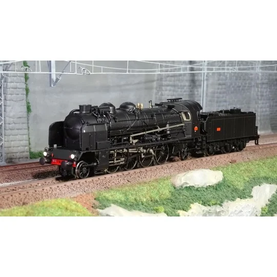 Ree Modeles MB-128 Locomotive à vapeur 5-141 E 234, SNCF, GRENOBLE Ree Modeles MB-128 - 1 MB-128-Ree Modeles MB-128 Locomotive à vapeur 5-141 E 234, SNCF, GRENOBLE