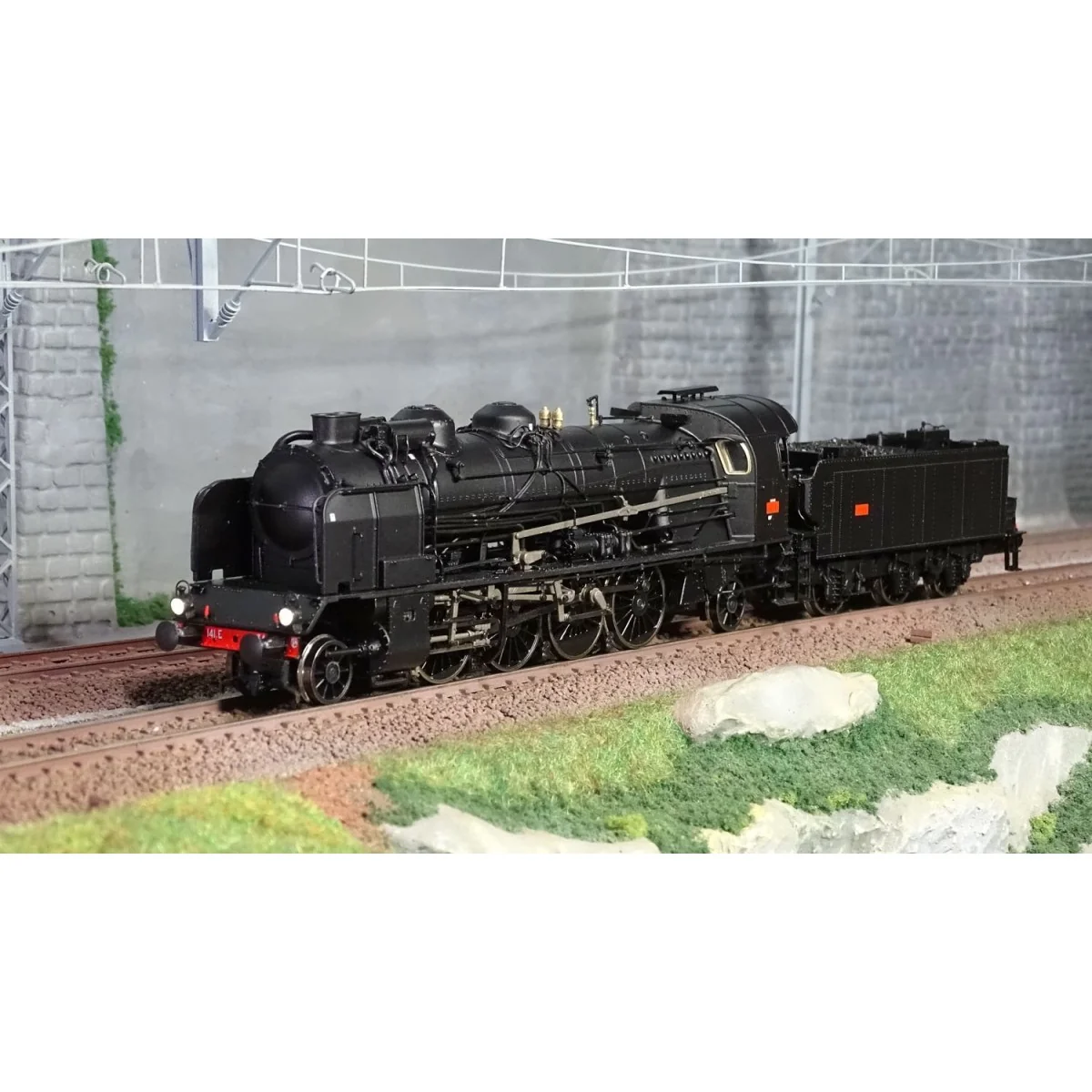 Ree Modeles MB-128 Locomotive à vapeur 5-141 E 234, SNCF, GRENOBLE Ree Modeles MB-128 - 1 Ree Modeles MB-128 Locomotive à vapeur 5-141 E 234, SNCF, GRENOBLE Ree Modeles MB-128 - 1