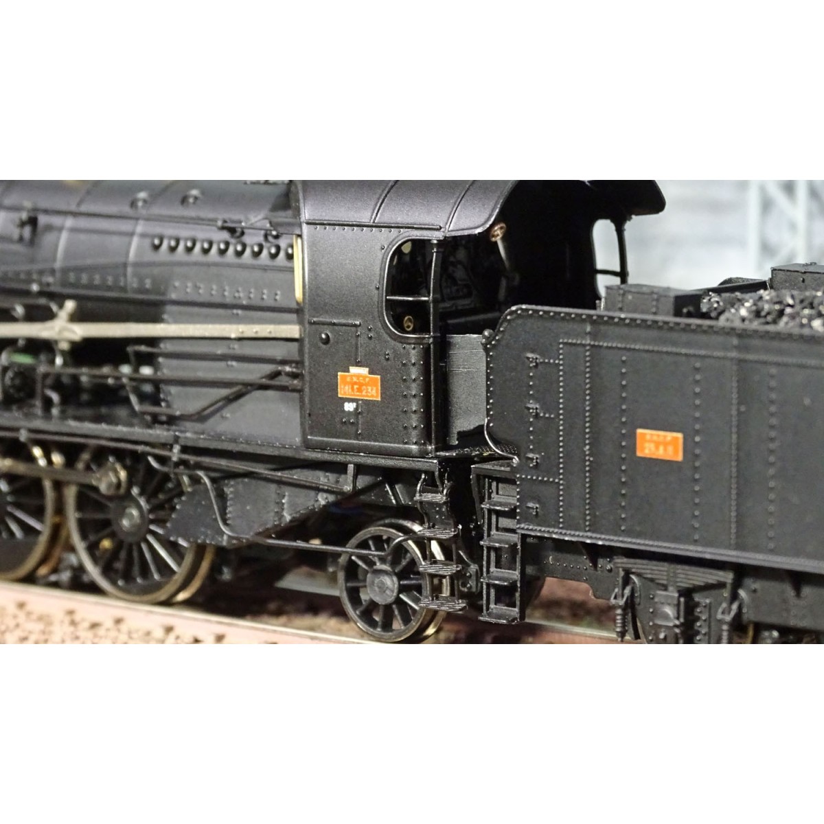 Ree Modeles MB-128 Locomotive à vapeur 5-141 E 234, SNCF, GRENOBLE Ree Modeles MB-128 - 5