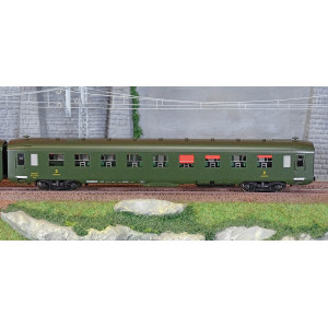 Ree Modeles VB399 Set de 3 voitures voyageurs DEV AO Couchettes, SNCF, B9c9 myfi, vert 306, ep.III Ree Modeles VB-399 - 5