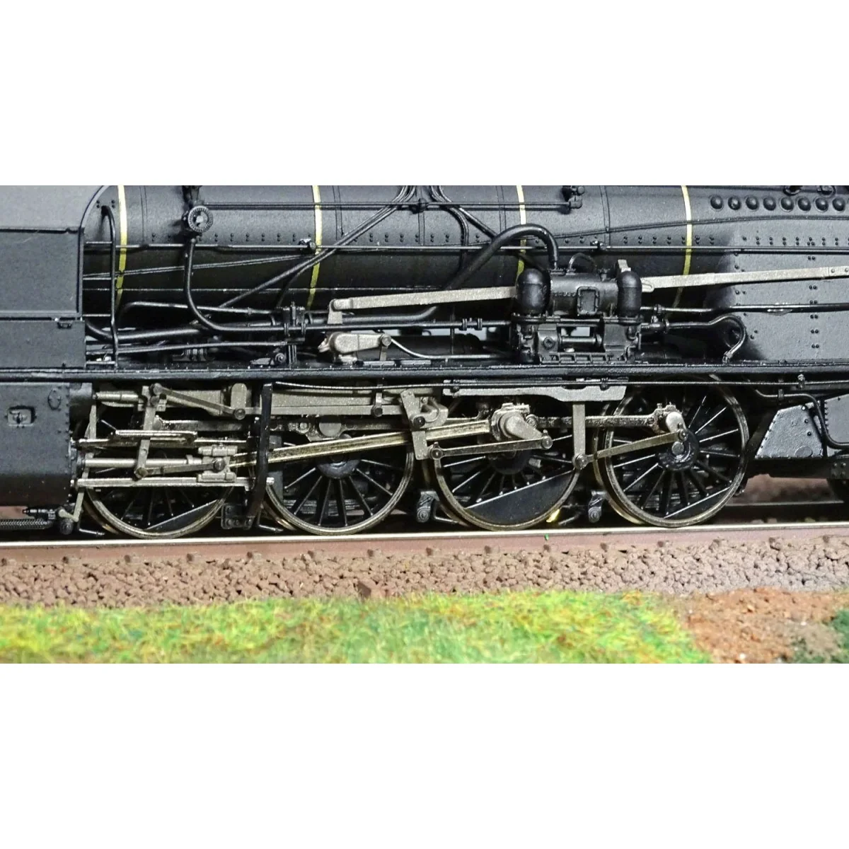 Ree Modeles MB-129 Locomotive à vapeur 6-141 E 458, SNCF, VEYNES Ree Modeles MB-129 - 4