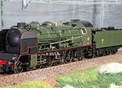 Ree Modeles MB-130 Steam Locomotive 5-141 E 284, SNCF, VILLENEUVE