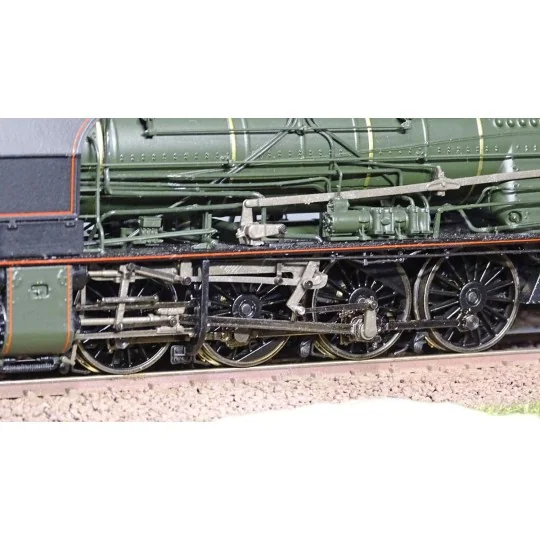 MB-130-Ree Modeles MB-130 Steam Locomotive 5-141 E 284, SNCF, VILLENEUVE