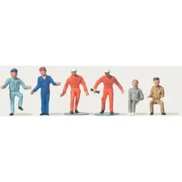 Preiser 0212522 Personnages, occupants de camion Preiser Preiser_0212522 - 1