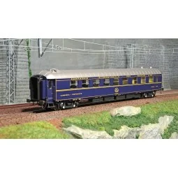 LS Models 49198 WR Breda coach, blue, 1971 livery, CIWL, Italian fl...