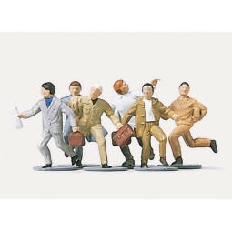 Preiser 0210976 Characters, Travelers in a Hurry (men) - Preiser - ...